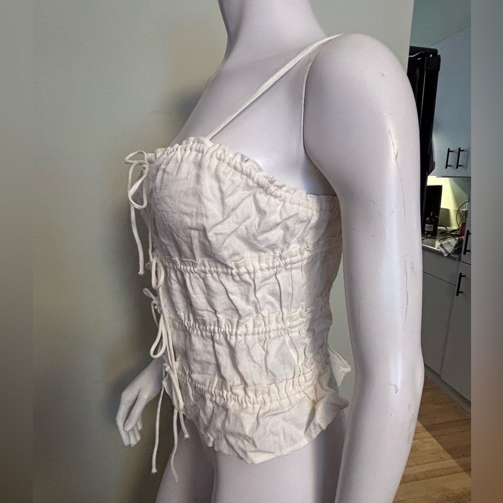 H&M Divided DRAWSTRING-DETAIL CAMISOLE TOP - Picture 5 of 10